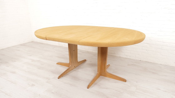 Image 1 of Vintage Deense Eettafel Xl | Eiken | Uitschuifbaar