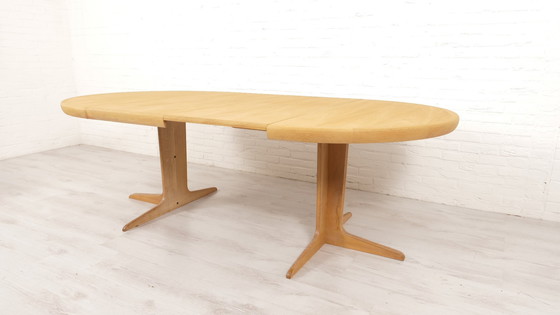 Image 1 of Vintage Deense Eettafel Xl | Eiken | Uitschuifbaar