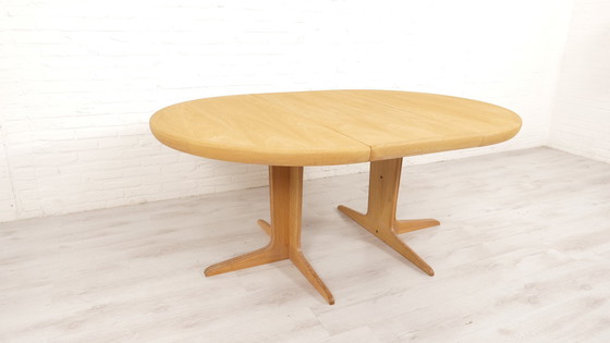 Image 1 of Vintage Deense Eettafel Xl | Eiken | Uitschuifbaar