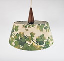 Vintage -  Deens design - Teak - hanglamp -  60's