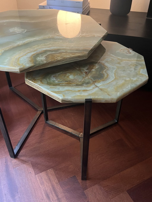 Onyx Salontafel / Bijzettafels