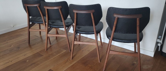 Image 1 of 4x Simpla-Lux eetkamerstoelen