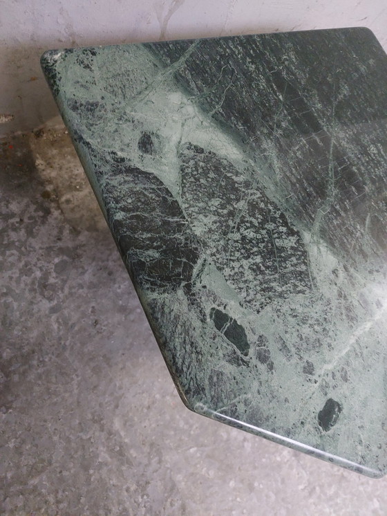 Image 1 of Green Marble Coffee Table