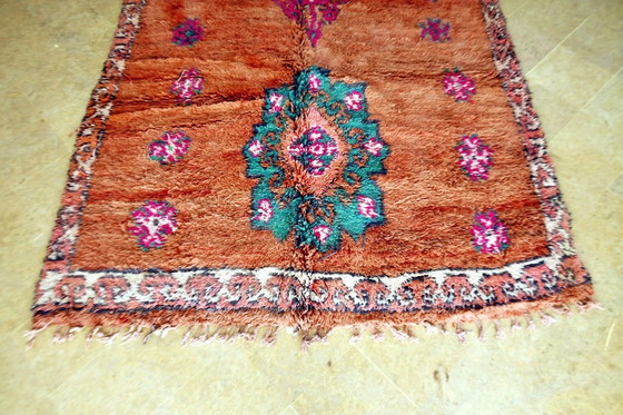 Image 1 of Marokkaans Boujaad vintage vloerkleed 397 x 210 cm