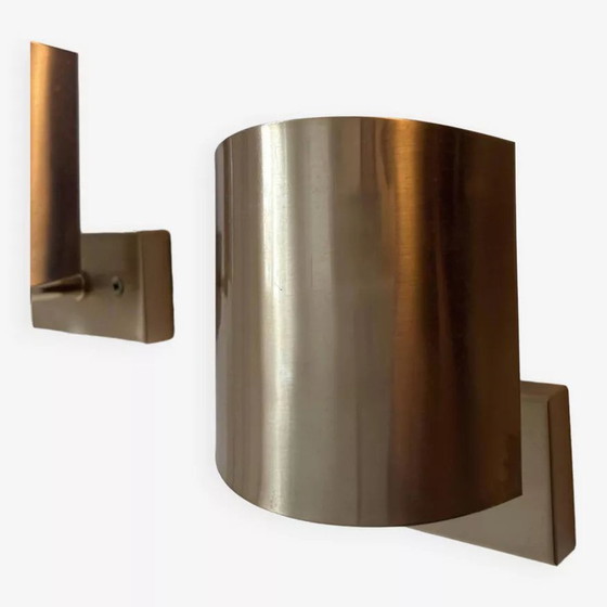 Image 1 of 2X Vintage verstelbare wandlamp