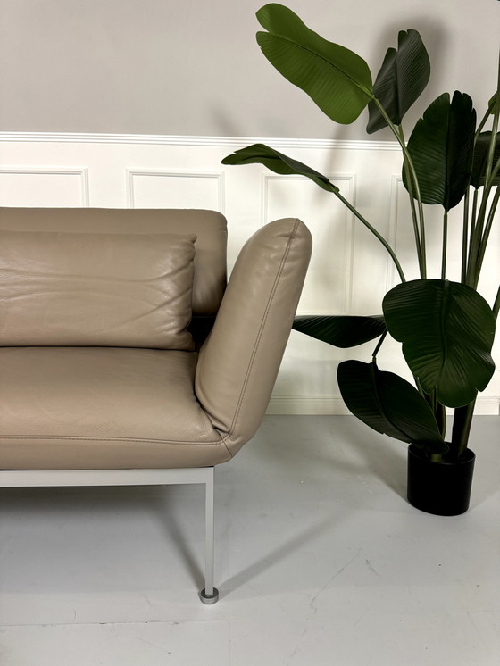 Image 1 of Brühl Roro Medium Leder Sofa Slaapfunctie Bank