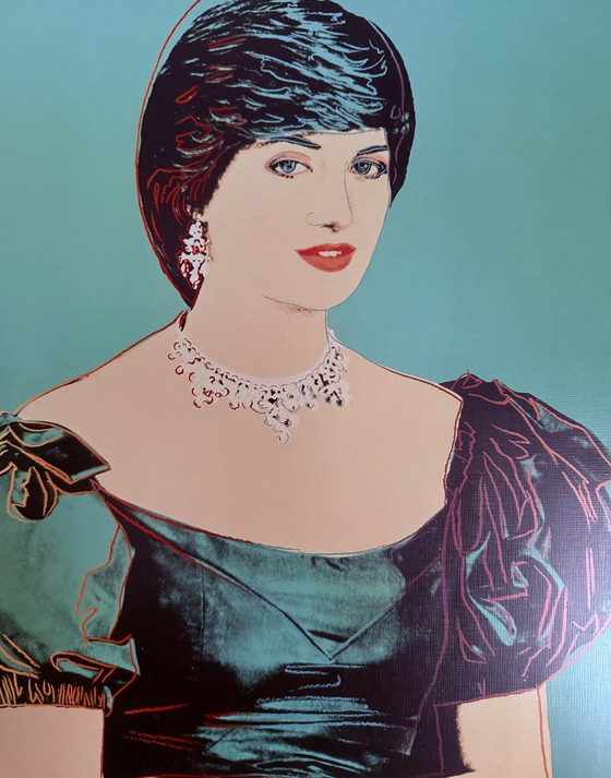 Image 1 of Andy Warhol: “Princess Diana, 1982”. ©2007 Andy Warhol Foundation For The Visual Arts, New York.