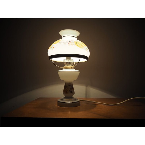 Image 1 of Vintage glazen lamp, Tsjechisch 1960