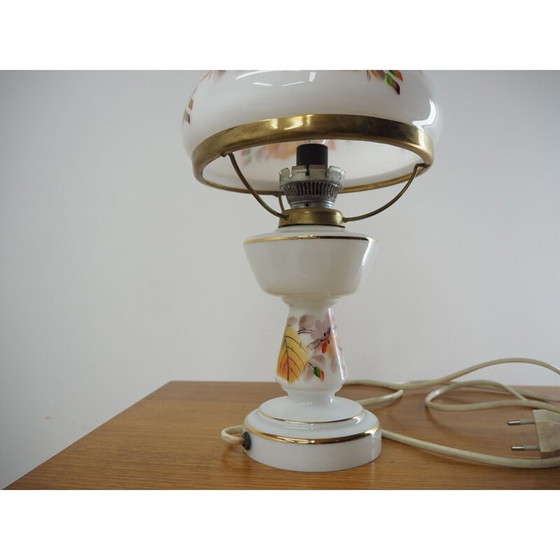Image 1 of Vintage glazen lamp, Tsjechisch 1960