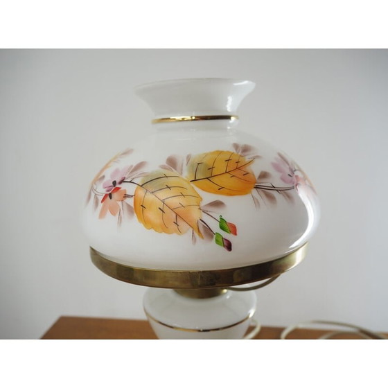 Image 1 of Vintage glazen lamp, Tsjechisch 1960