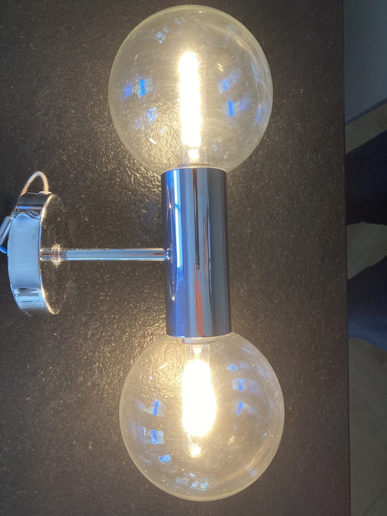 Image 1 of Vintage Space Age Motoko Ishii Voor Staff Leuchten Jaren 70