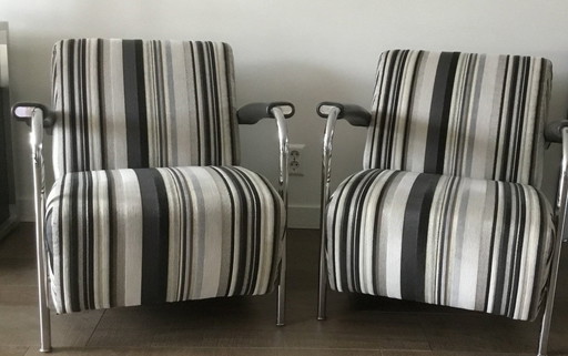 2x Leolux Skylla Fauteuil