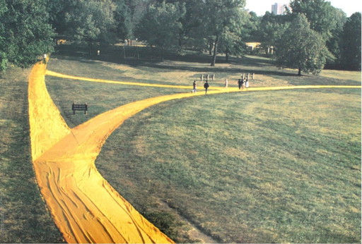 Christo - Gewikkelde wandelpaden