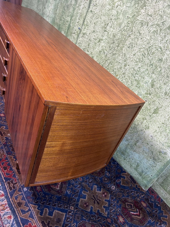 Image 1 of Mid century retro vintage teak palissander design dressoir van Vanson 1960