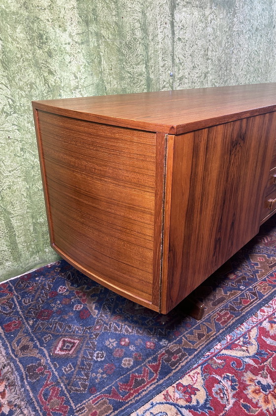 Image 1 of Mid century retro vintage teak palissander design dressoir van Vanson 1960