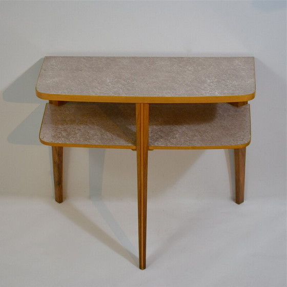 Image 1 of Vintage driepoot console 1950