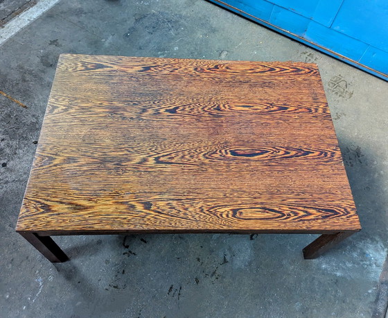 Image 1 of Vintage Wenge Coffee Table 1960