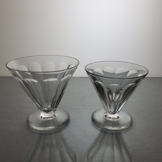 Image 1 of Baccarat kristallen glazen set Rex model