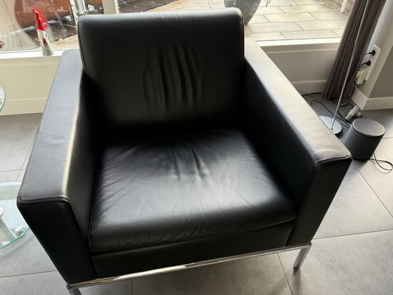 Image 1 of De Sede bank, 2X Fauteuils