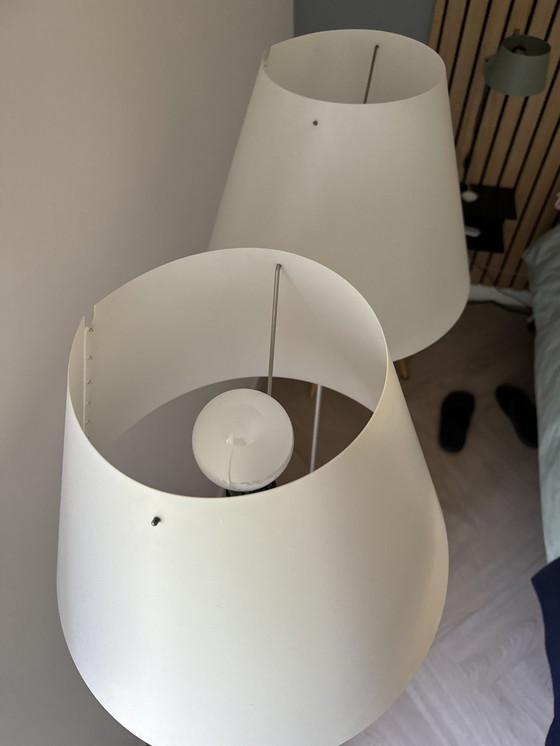 Image 1 of 2x Luceplan Constanza Vloerlamp