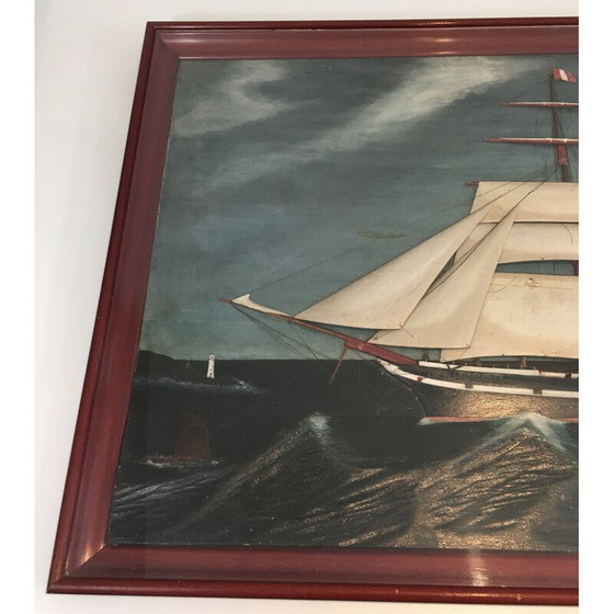 Image 1 of Vintage halfmodel "Northbroox schip