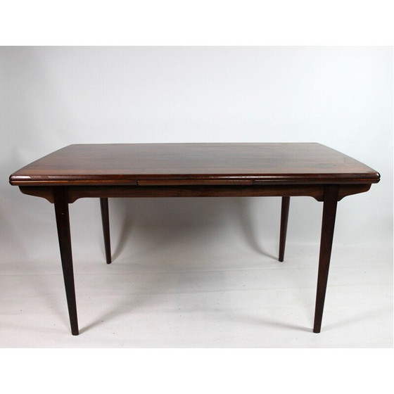 Image 1 of Vintage palissander uitschuifbare tafel van Arne Vodder, 1960