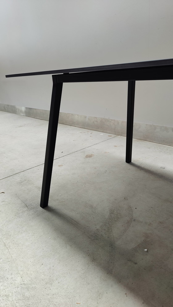 Image 1 of Keramische Eettafel 280X90Cm - Zwart