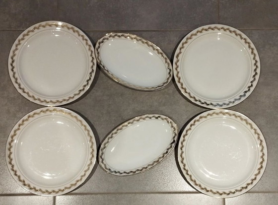 Image 1 of Bord - Ensemble De Vaisselle En Porcelaine De Limoges - Art De La Table
