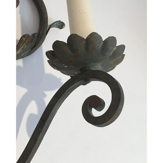 Image 1 of Paar vintage wandlampen 1950