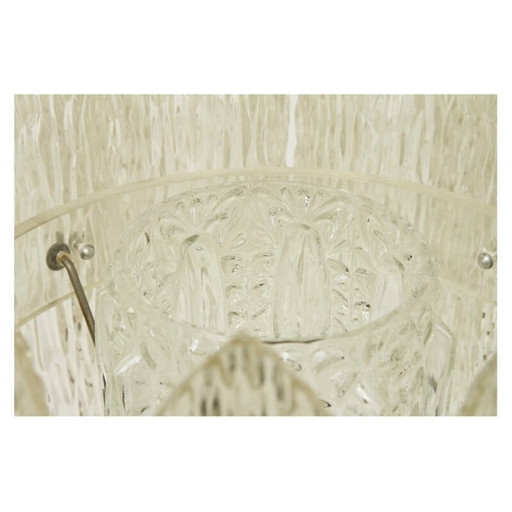 Mid-century duitse glazen lamp - 1960