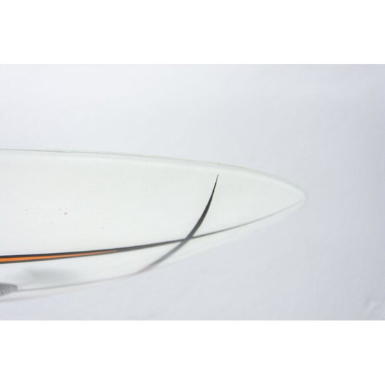 Image 1 of Vintage glazen hanglamp, Tsjecho-Slowakije 1960