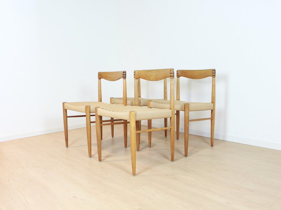 Image 1 of Set Van 4 Eetkamerstoelen H.W. Klein Bramin