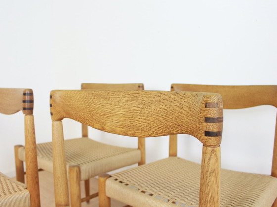 Image 1 of Set Van 4 Eetkamerstoelen H.W. Klein Bramin