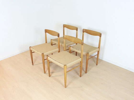 Image 1 of Set Van 4 Eetkamerstoelen H.W. Klein Bramin