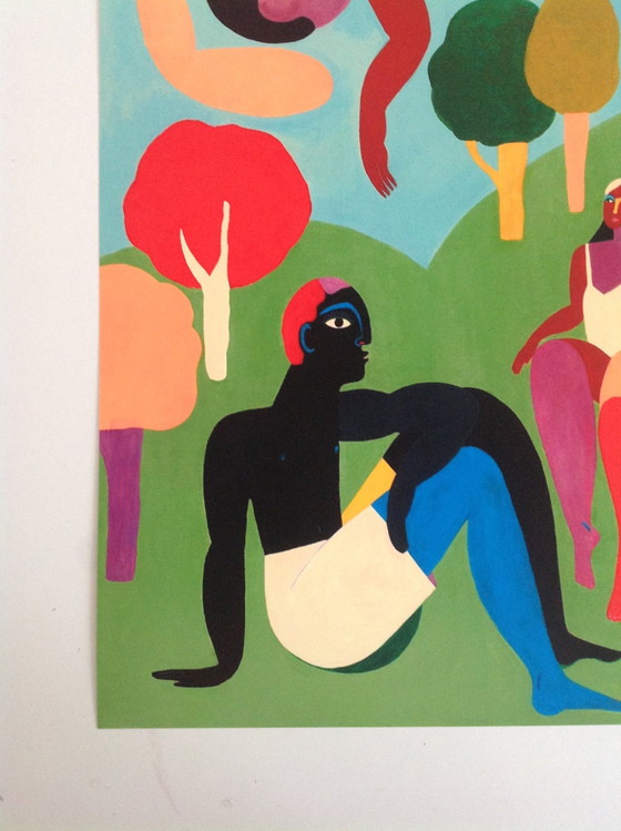 Image 1 of Afdrukken van Ana Leovy "Bij het meer" door Juxtapoz Magazine