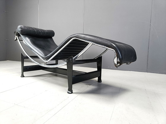 Image 1 of Vintage Le Corbusier LC4 chaise longue voor Cassina, 1970