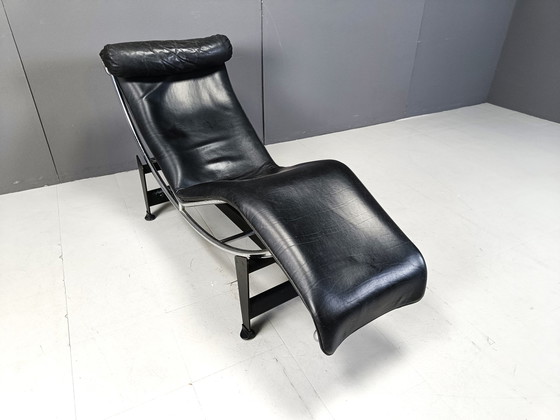 Image 1 of Vintage Le Corbusier LC4 chaise longue voor Cassina, 1970