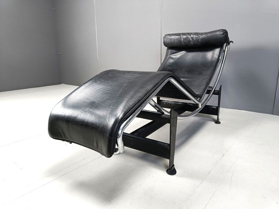 Image 1 of Vintage Le Corbusier LC4 chaise longue voor Cassina, 1970