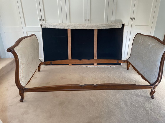 Image 1 of Notenhouten Bed Louis Xvi Stijl