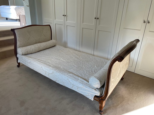 Notenhouten Bed Louis Xvi Stijl