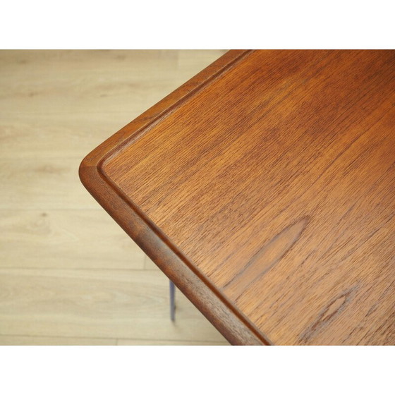 Image 1 of Teakhouten bureau, Deens ontwerp, jaren 1970, productie: Denemarken