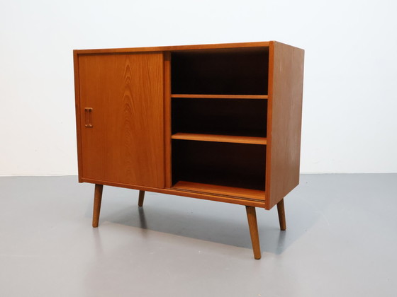 Image 1 of Vintage Dressoir Teak Schuifdeuren