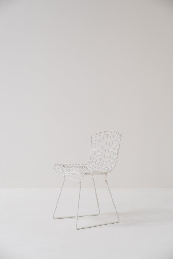Image 1 of Set van 8 Bertoia eetkamerstoelen
