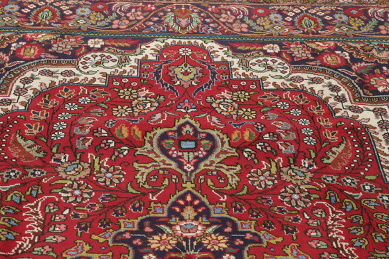 Image 1 of Origineel handgeknoopt Perzisch tapijt Tabriz 30 Raj Fijn 357 X 244 Cm Topconditie