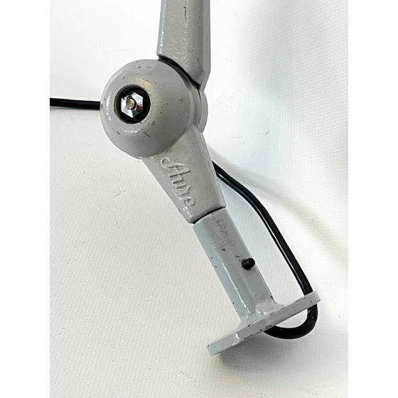 Image 1 of Paar vintage Aure metalen wandlampen voor Stilnovo, Italië 1960