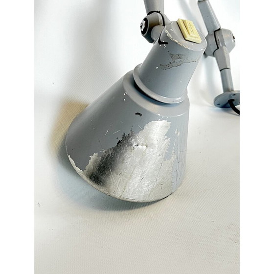 Image 1 of Paar vintage Aure metalen wandlampen voor Stilnovo, Italië 1960