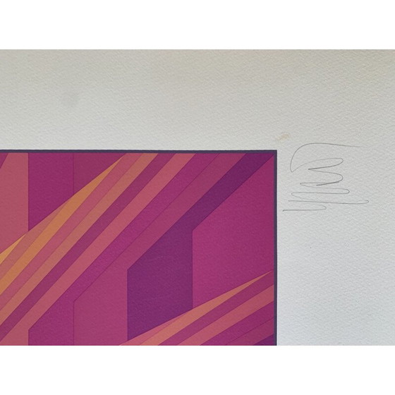 Image 1 of Vintage litho door Yvaral, 1978