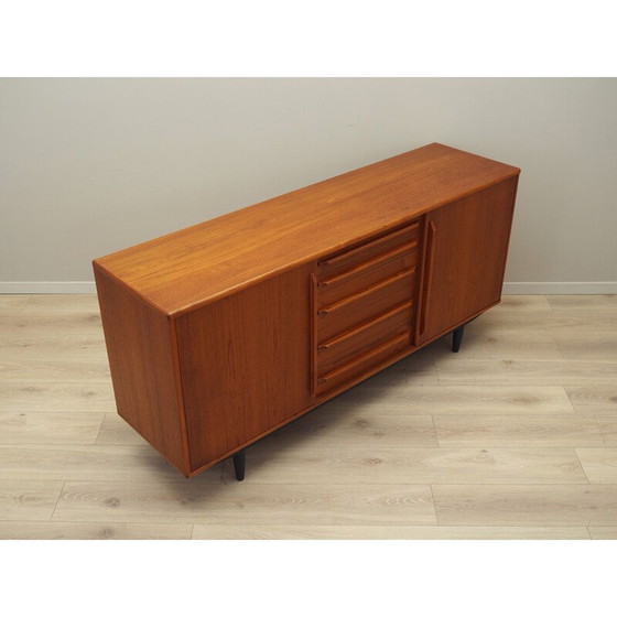 Image 1 of Vintage teakhouten dressoir, Denemarken 1970