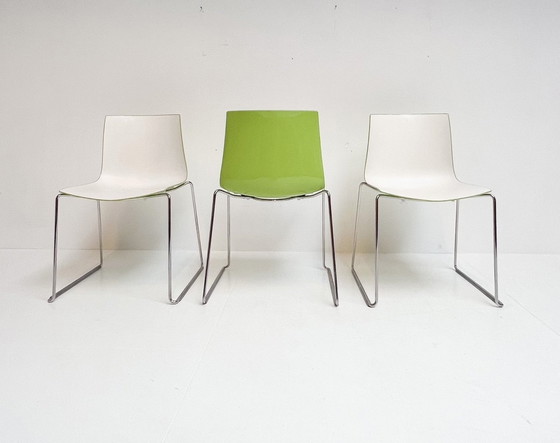 Image 1 of Set van 4 Katifa stoelen van Arper, na 2000