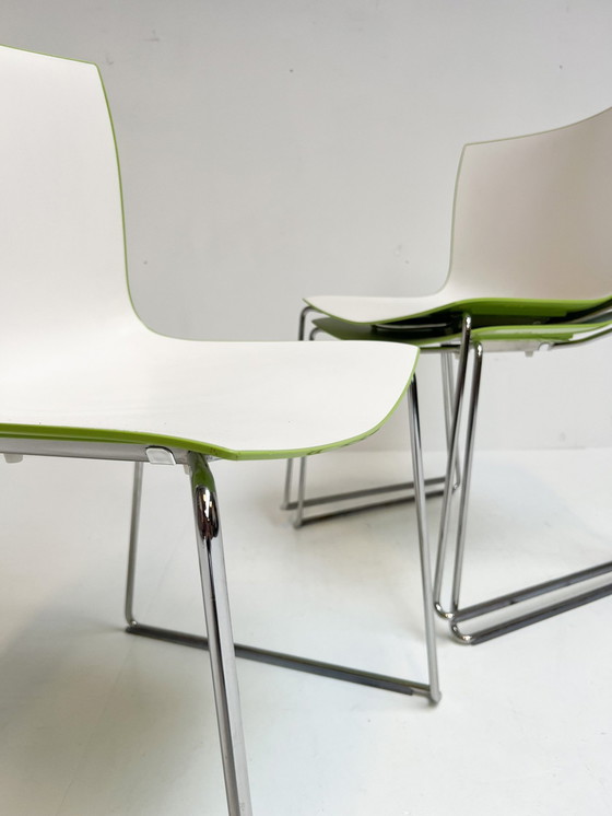 Image 1 of Set van 4 Katifa stoelen van Arper, na 2000